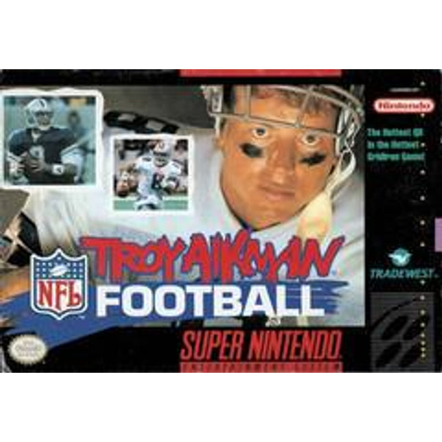 Troy Aikman NFL Football - Super Nintendo