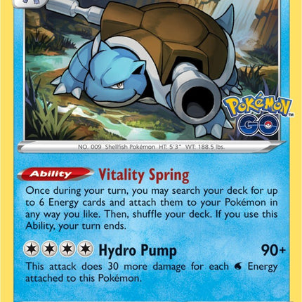 Blastoise (017/078) [Pokémon GO]