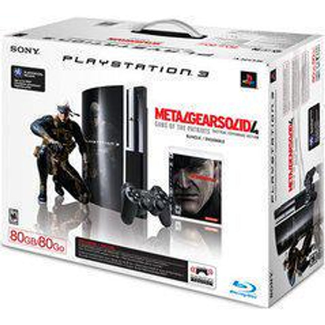 Playstation 3 System 80GB Metal Gear Solid 4 Pack - Playstation 3