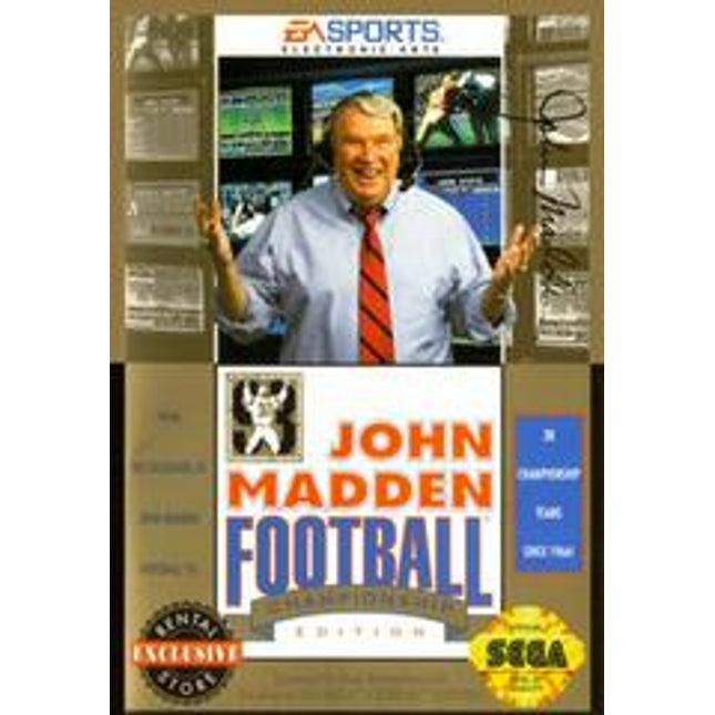 John Madden Football '93 [Championship Edition] - Sega Genesis