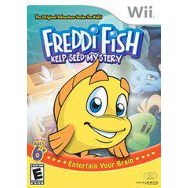 Freddi Fish Kelp Seed Mystery - Wii