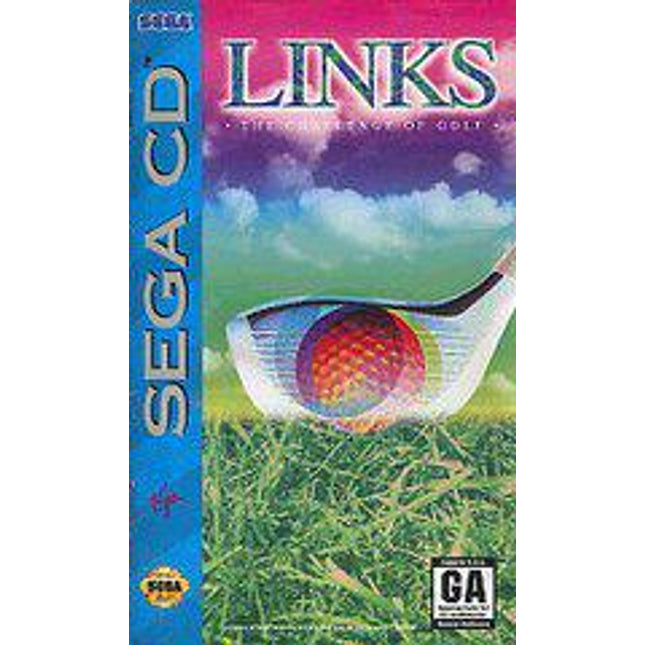 Links The Challenge of Golf - Sega CD
