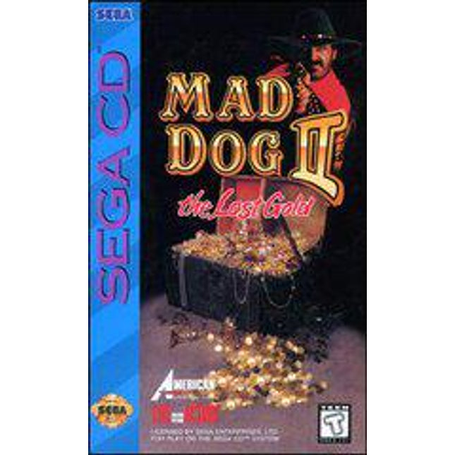 Mad Dog II Lost Gold - Sega CD