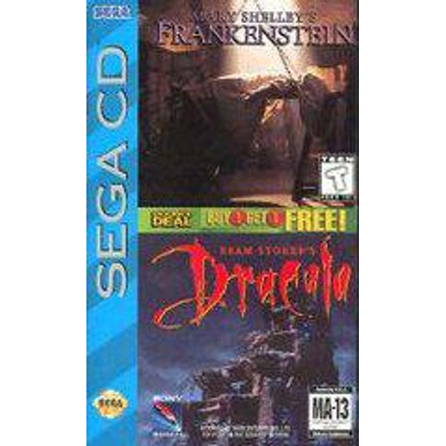 Mary Shelley's Frankenstein & Bram Stoker's Dracula - Sega CD