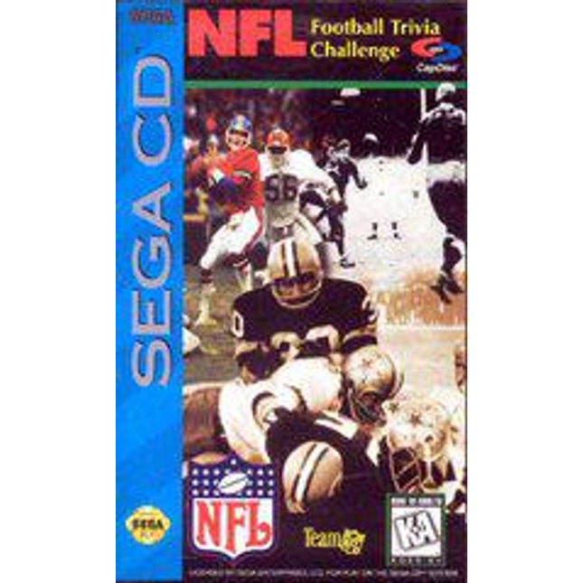 NFL Football Trivia Challenge - Sega CD