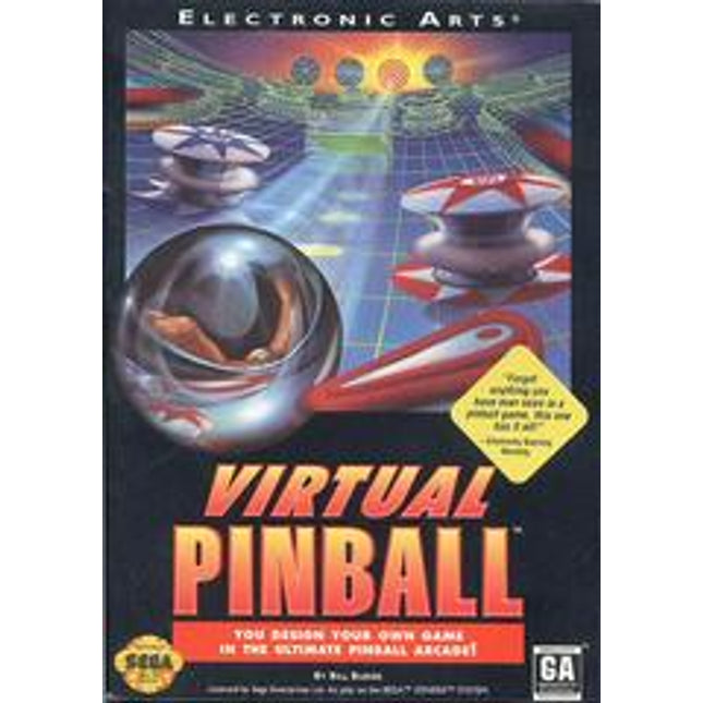 Virtual Pinball - Sega Genesis