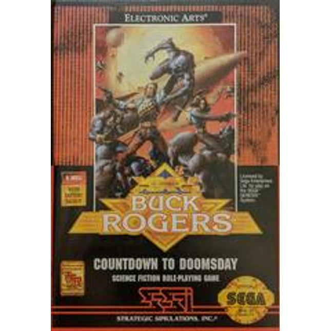 Buck Rogers Countdown to Doomsday - Sega Genesis