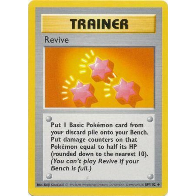 Revive (89/102) [Base Set (Shadowless)]