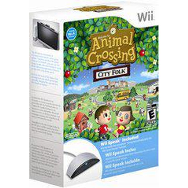 Animal Crossing City Folk [Wii Speak Bundle] - Wii