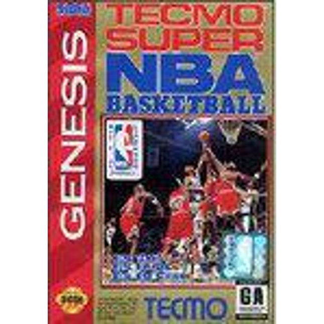 Tecmo Super NBA Basketball - Sega Genesis