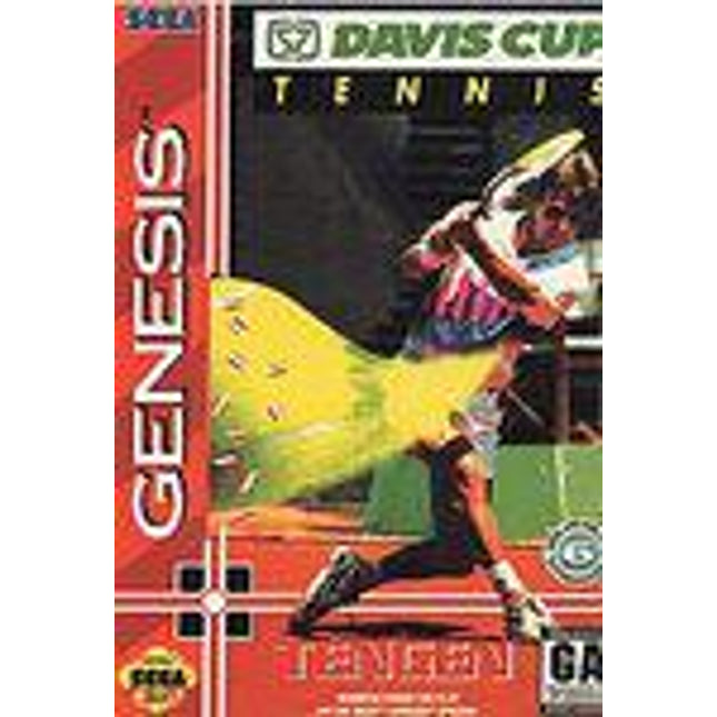 Davis Cup World Tour Tennis - Sega Genesis