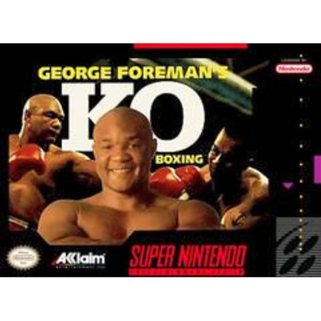 George Foreman's KO Boxing - Super Nintendo