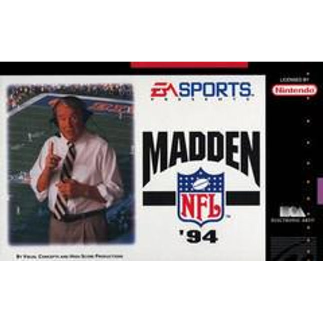 Madden NFL '94 - Super Nintendo