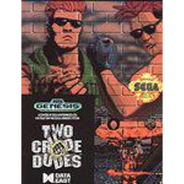 Two Crude Dudes - Sega Genesis