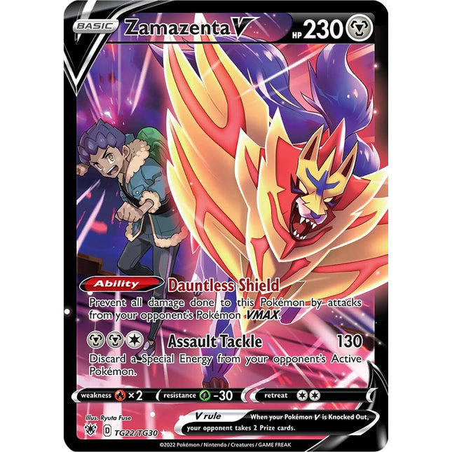 Zamazenta V (TG22/TG30) [Sword & Shield: Astral Radiance]