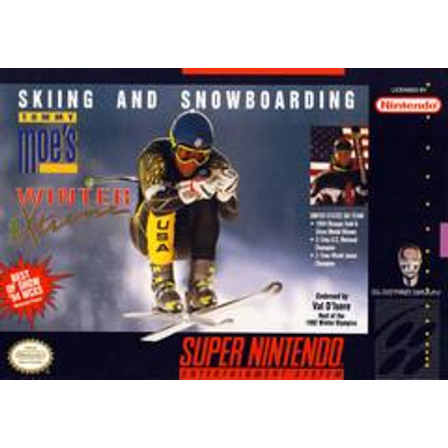 Skiing & Snowboarding: Tommy Moe's Winter Extreme - Super Nintendo