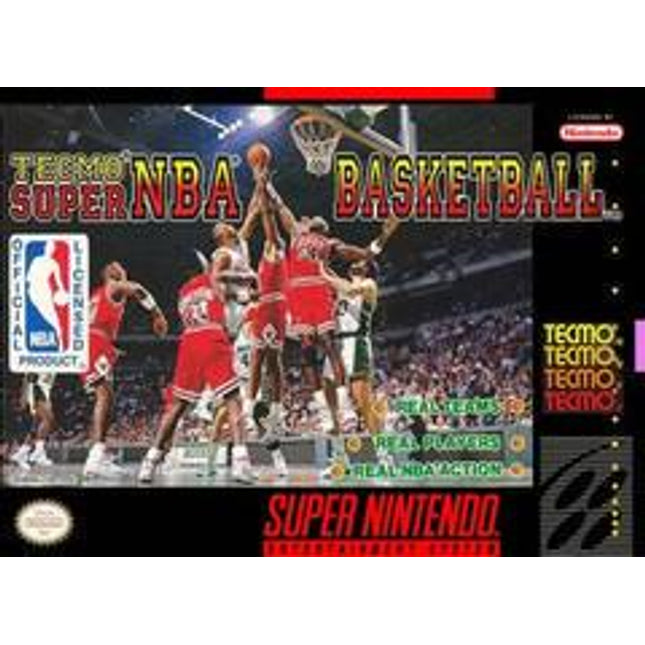 Tecmo Super NBA Basketball - Super Nintendo