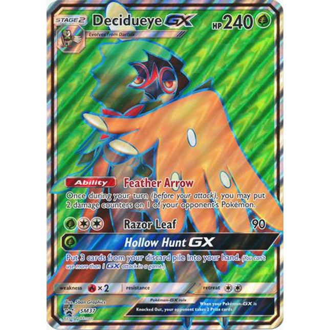 Decidueye GX (SM37) (Jumbo Card) [Sun & Moon: Black Star Promos]