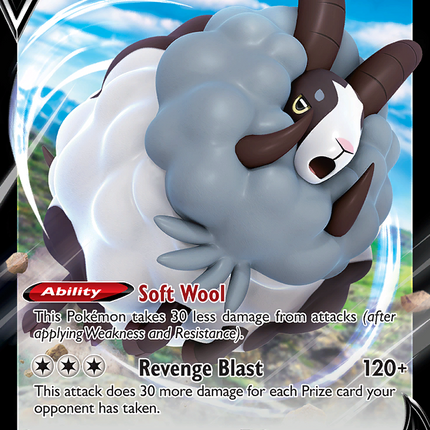 Dubwool V (SWSH049) (Jumbo Card) [Sword & Shield: Black Star Promos]