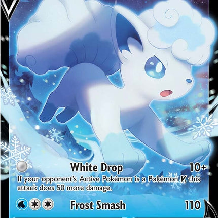 Alolan Vulpix V (033/195) [Sword & Shield: Silver Tempest]