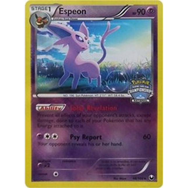 Espeon (48/108) (National Championship Promo) [Black & White: Dark Explorers]