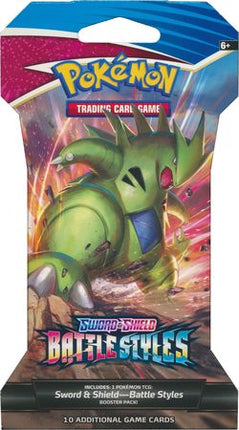 Battle Styles Sleeved Booster Pack - Pokemon - 1x Sleeved Pack