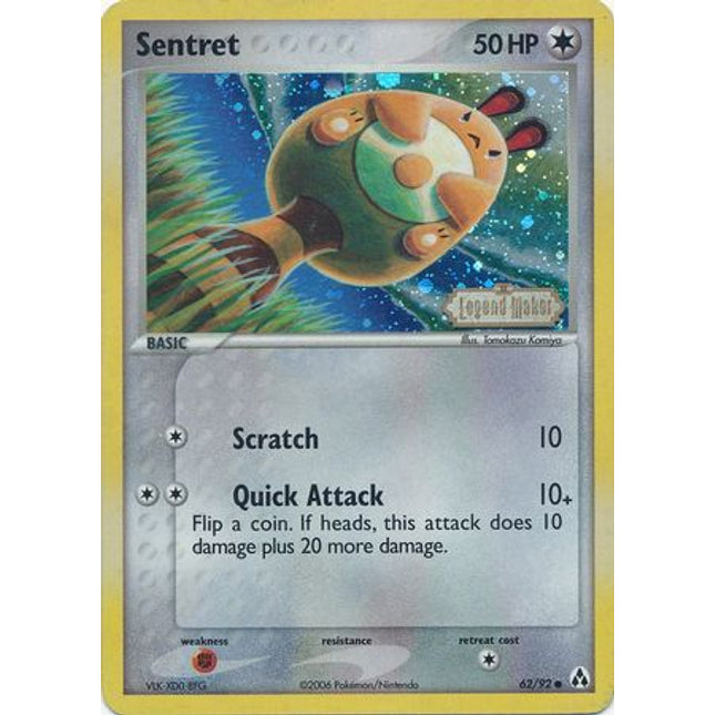 Sentret (62/92) (Stamped) [EX: Legend Maker]