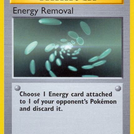Energy Removal (92/102) (Shadowless) [Base Set 1st Edition]
