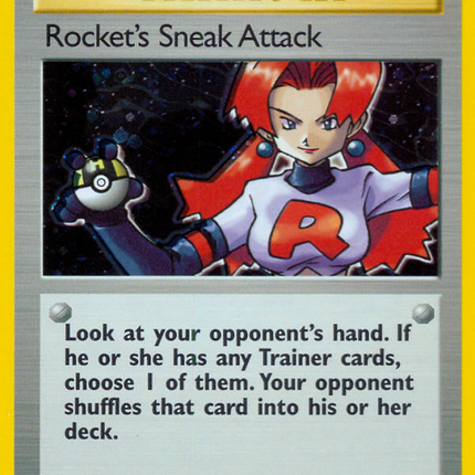 Rocket's Sneak Attack (16/82) [Team Rocket 1st Edition]