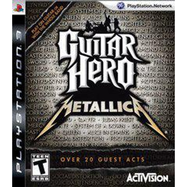 Guitar Hero: Metallica - Playstation 3