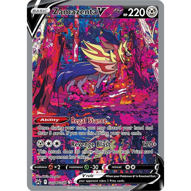 Zamazenta V (GG54/GG70) [Sword & Shield: Crown Zenith]