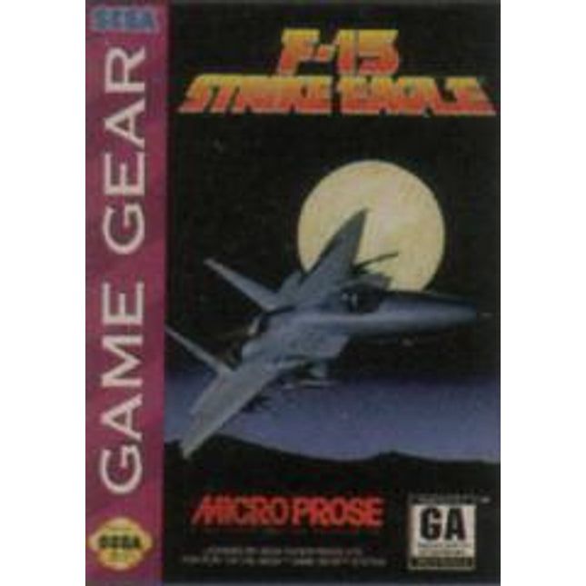 F-15 Strike Eagle - Sega Game Gear