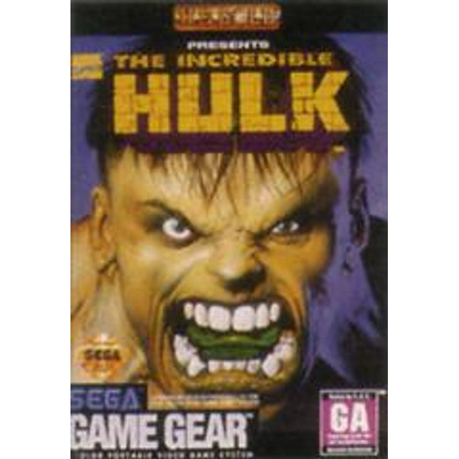 Incredible Hulk - Sega Game Gear