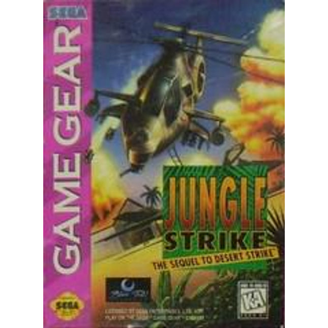 Jungle Strike - Sega Game Gear