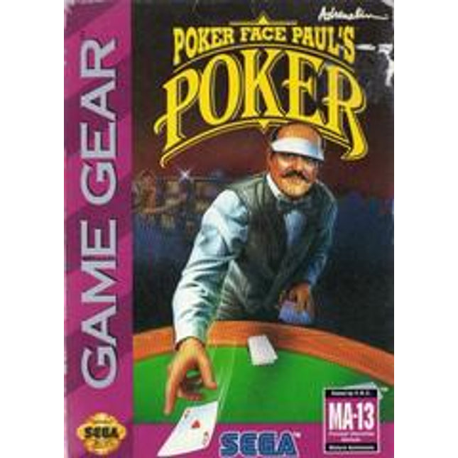 Poker Face Paul's Poker - Sega Game Gear
