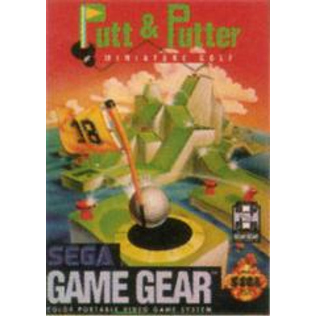 Putt and Putter Miniature Golf - Sega Game Gear