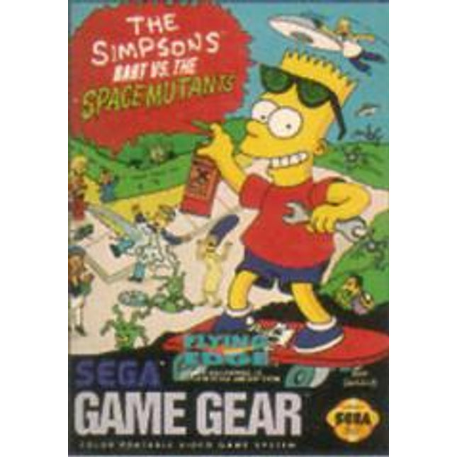 The Simpsons Bart vs the Space Mutants - Sega Game Gear