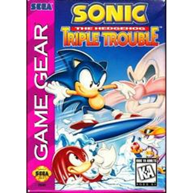 Sonic the Hedgehog: Triple Trouble - Sega Game Gear