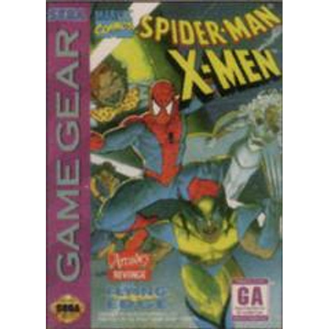 Spiderman X-Men Arcade's Revenge - Sega Game Gear