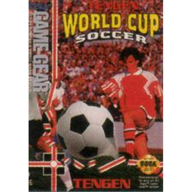 Tengen World Cup Soccer - Sega Game Gear