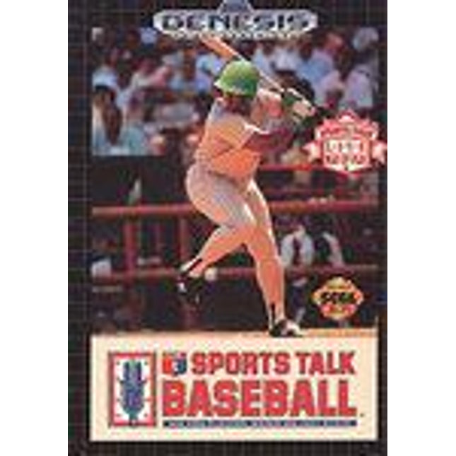 Sports Talk Baseball - Sega Genesis