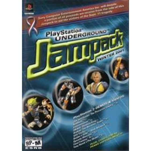 PlayStation Underground Jampack: Winter 2001 - Playstation 2