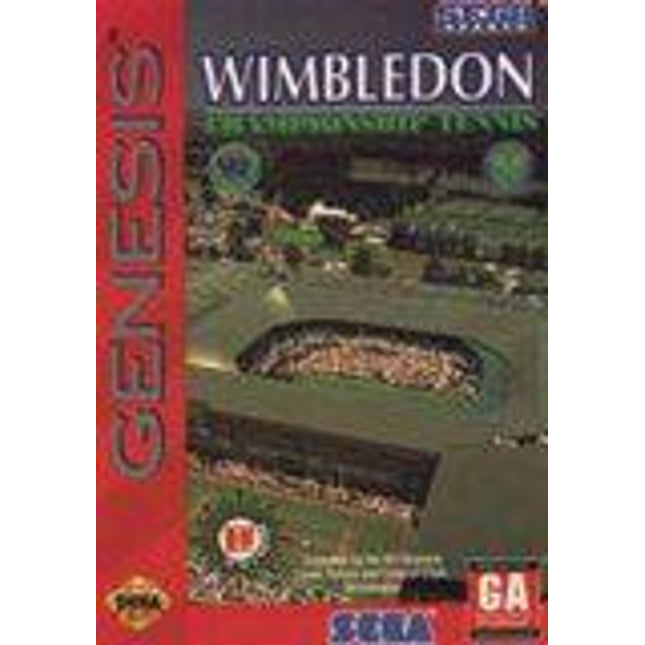 Wimbledon Championship Tennis - Sega Genesis