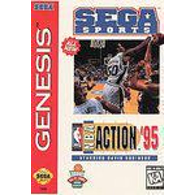 NBA Action '95 starring David Robinson - Sega Genesis