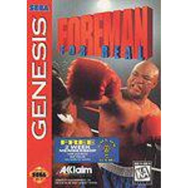 Foreman For Real - Sega Genesis