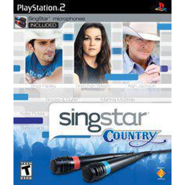 SingStar Country (game & microphone) - Playstation 2