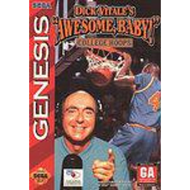 Dick Vitale's Awesome Baby College Hoops - Sega Genesis