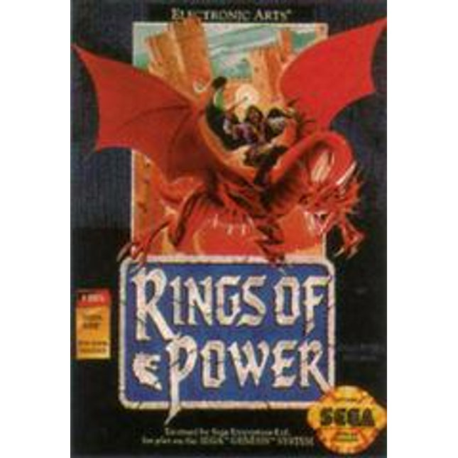 Rings of Power - Sega Genesis