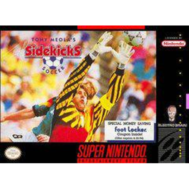 Tony Meola's Sidekicks Soccer - Super Nintendo
