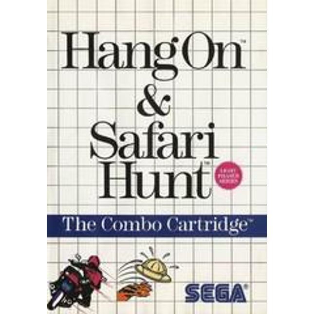 Hang-On and Safari Hunt - Sega Master System